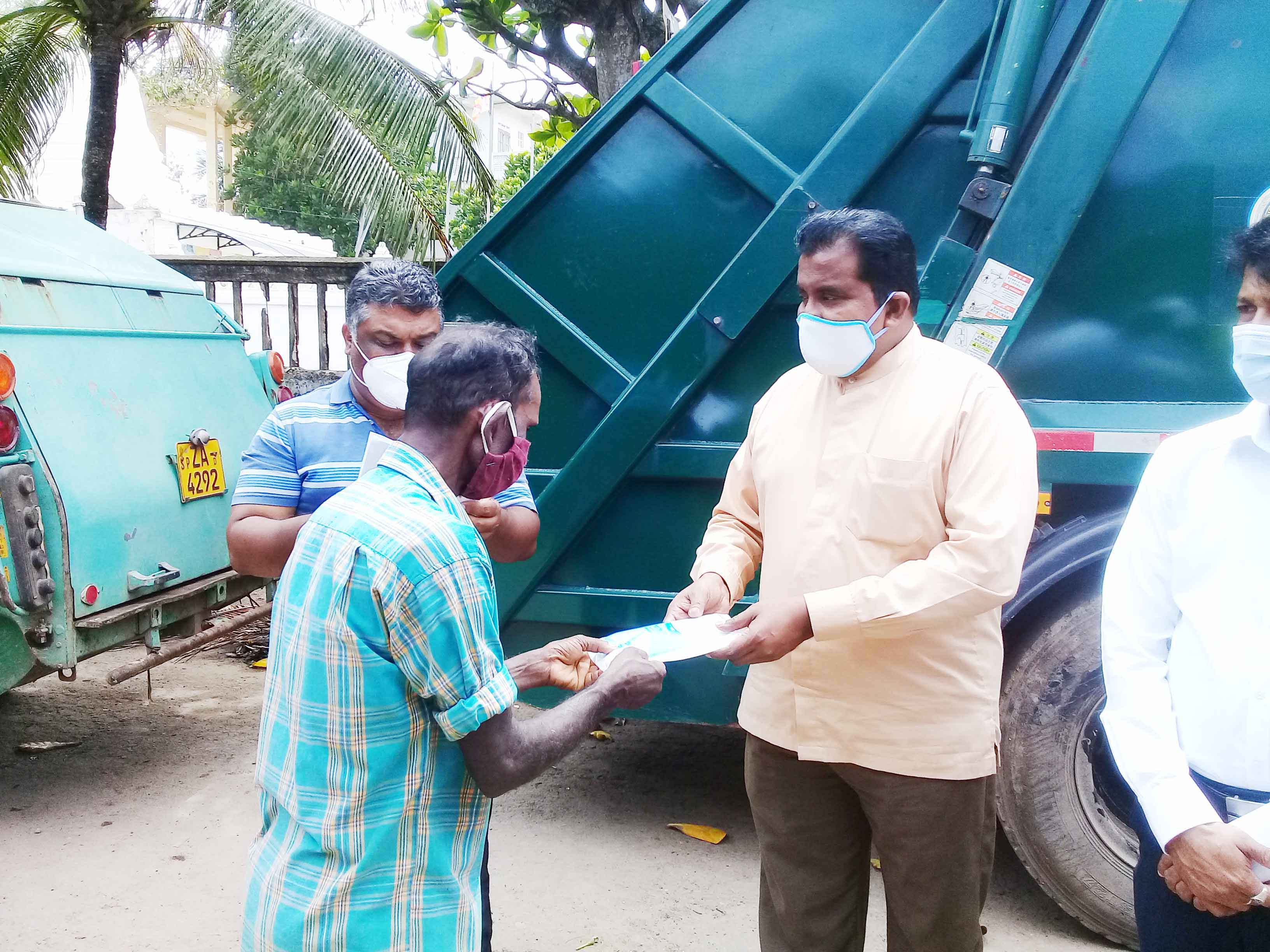 donation of face masks