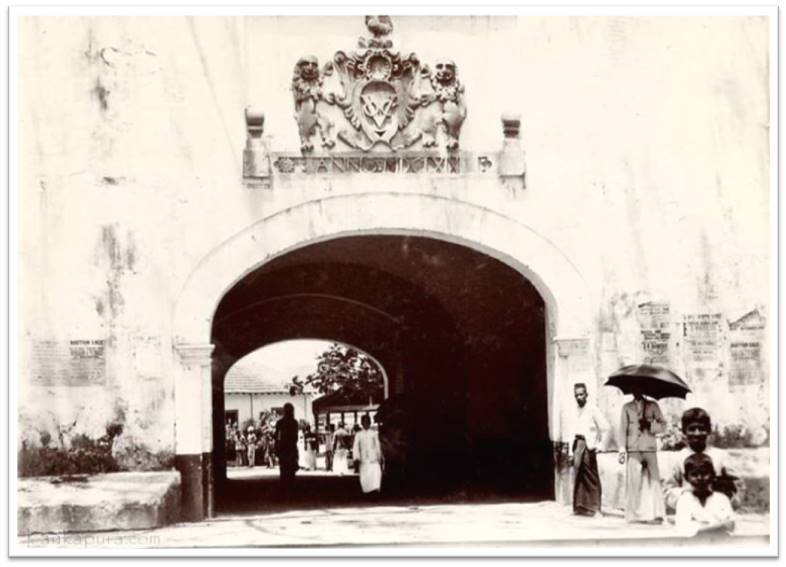 1903 galle fort main gate